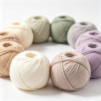 Fil à tricoter en acrylique teint haute ténacité, mélange doux OE, pour crochet manuel, vêtements, textile de maison, bricolage et artisanat.