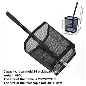 Professional Pickleball <b>Balls</b> Picker Tool with Easy Fit Holds 24 <b>Balls</b> for Indoor/Outdoor Training Use - Product Image 2