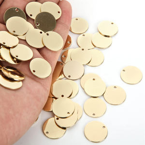 แผ่นดิสก์ปั๊มโลหะแผ่นโลหะโลหะแผ่นเหรียญว่างเคลือบเงาหนา3มม. ออกแบบได้ตามต้องการ - Product Image 3