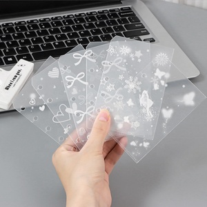 Zipless Tiền Mặt Phong Bì M5 Chất Kết Dính Túi Frost PP Kế Hoạch Chèn Tấm Bảo Vệ Cho 5 Vòng Chất Kết Dính Tổ Chức Phụ Kiện - Product Image 6