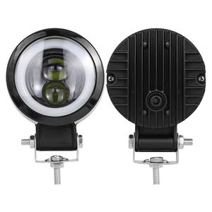 Phare Pièces Motos Lumière Led 20W Travail Lumière Carré Rond Rouge Jaune <span class=keywords><strong>Bleu</strong></span> Ouverture Auto Led Phare Pour Moto - Product Image 3