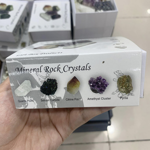 Vente en gros de haute qualité cristal naturel <span class=keywords><strong>cristaux</strong></span> bruts <span class=keywords><strong>et</strong></span> <span class=keywords><strong>minéraux</strong></span> Chakra Set Box - Product Image 4