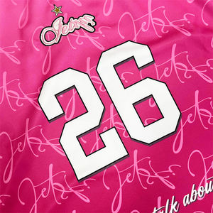 Camiseta de fútbol personalizada de alta calidad, sublimación, diseño de retazos, camiseta de fútbol Retro de calle de gran tamaño - Product Image 5