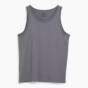 Factory Custom Logo Oversized Vest Workout <b>Tank</b> <b>Top</b> Men's 100% Cotton Quick Dry Breathable Gym Casual Blank Men <b>Tank</b> <b>Top</b> Fitness - Product Image 4