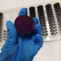 Revêtement antireflet en silicium monocristallin, fenêtre optique, film dur DLC pour capteur de caméra thermique IR