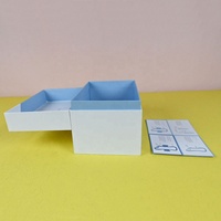 Impression de boîtes de tampons personnalisés écologiques Boîtes cadeaux en papier enduit rigide pour tampons hygiéniques Soins de la coupe menstruelle avec carte