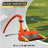 Moissonneuse-légatrice de maïs légère et durable 4QX-2400 montée sur tracteur pour travaux de champ continus
