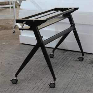 Mesa de campamento de sala de entrenamiento barata de estilo tradicional con tapa plegable para muebles universitarios - Product Image 4