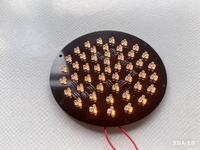 Haute luminosité 200mm rond LED panneau de feux de circulation rouge jaune vert couleurs-longue durée de vie lampadaires