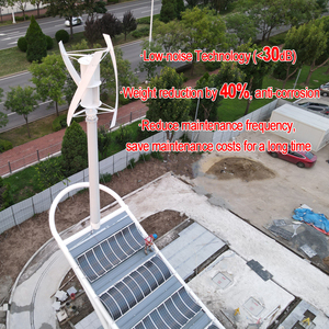Aerogenerador de Eje Vertical RX Free Energy de 220v 380v, Turbina Eólica de 30kw 20kw 15kw 10kw 5kw para el Hogar - Product Image 3