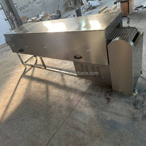 Línea de Producción de Pan de Tortilla y Pita Comercial, Cinta Transportadora Continua, Calentamiento Eléctrico, Construcción de Acero Inoxidable, Volteador Automático - Product Image 2