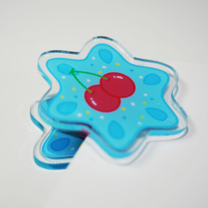 High Quality Wholesale Custom Cartoon Clear Acrylic Paper Clips Hot Selling Cute Plastic Crafts from Factory