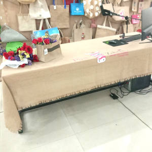 <span class=keywords><strong>Mantel</strong></span> <span class=keywords><strong>de</strong></span> <span class=keywords><strong>yute</strong></span> con logotipo impreso personalizado, <span class=keywords><strong>mantel</strong></span> <span class=keywords><strong>de</strong></span> boda para fiesta, <span class=keywords><strong>mantel</strong></span> <span class=keywords><strong>de</strong></span> <span class=keywords><strong>yute</strong></span> - Product Image 4