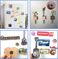 UCI Lot de 36 points magnétiques autocollants (diamètre 0,8 po x 0,08 po d'épaisseur) aimants flexibles à dos adhésif pour projets artistiques DIY