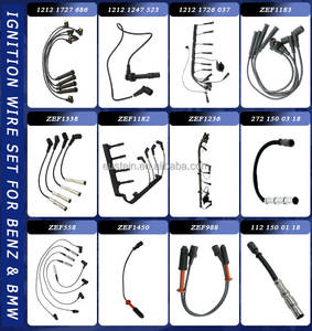 Juego de cables de encendido ZEF558 ZEF558P, cable de bujía para <span class=keywords><strong>Mercedes</strong></span> Benz W201 E Class W124 <span class=keywords><strong>G</strong></span> Class W463 S Class W126 - Product Image 2