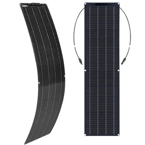 Panneau <span class=keywords><strong>solaire</strong></span> flexible personnalisé en silicium monocristallin bon marché 50W 60W 12V PET ETFE Flex Panneau <span class=keywords><strong>solaire</strong></span> <span class=keywords><strong>pour</strong></span> batterie 12V - Product Image 2