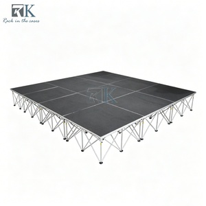 Pista de baile portátil, moderna, brillante, mate, blanca y negra - Product Image 1