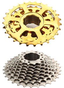 Piñón Libre para Bicicleta de <span class=keywords><strong>Carretera</strong></span> RACEWORK, <span class=keywords><strong>Cassette</strong></span> de <span class=keywords><strong>11</strong></span> Velocidades <span class=keywords><strong>11</strong></span>-28/<span class=keywords><strong>32</strong></span>/34T, Piñón de Bicicleta Dorado y Plateado, Piezas de Bicicleta - Product Image 3