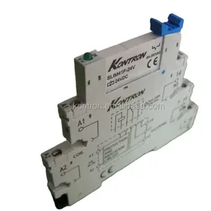 KONTRON स्लिम रिले 6.2 मिमी मोटाई पीएलसी रिले AC/DC12V 1चैनल रिले मॉड्यूल