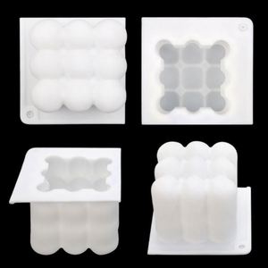 Moule en silicone écologique pour petit gâteau en cube à un seul trou OEM/ODM - Product Image 2