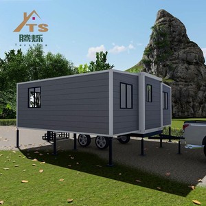 Maison conteneur modulaire extensible préfabriquée respirante pour sites de glamping, stations touristiques, parcs de <span class=keywords><strong>camping</strong></span>-cars, <span class=keywords><strong>camping</strong></span>, jardins et unités d'habitation complémentaires - Product Image 3