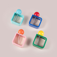 Nouvelle arrivée : flacon pulvérisateur en plastique, flacon pulvérisateur de 40 ml, disponible en couleur et logo personnalisés