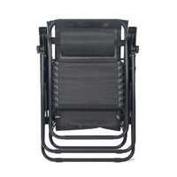 Silla Plegable Resistente para Exteriores, Venta al Por Mayor de Fábrica, Altura Ajustable, Cómoda y Suave, Reclinable de Gravedad Cero con Sombrilla