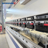Máquina de Doblado CNC Híbrida PDS110/4100 de 110 Toneladas y 4100 mm para Fabricación de Gabinetes HVAC y Puertas Metálicas