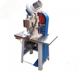 Semi-automatic shoe eyelet buckle machine