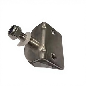 Stainless Steel Marine Universal Lift Support Mount L Shape <b>Corner</b> Fixed <b>Bracket</b> 30mm 90 Degree Yacht Boat Hardware Accessories - Product Image 1