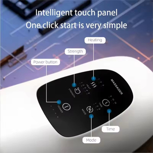 Appareil de massage des mains à compression d'air avec masseur électrique chauffant pour les doigts et les paumes, adapté aux mains arthritiques. - Product Image 3