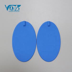 Oval Silicon Rubber <strong>Electrode</strong> <strong>Pad</strong> for TENS Unit Musical Function for TENS <strong>Microcurrent</strong> Body Slim Beauty Machine Massage Product - Product Image 5