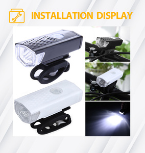 Rechargeable LED Bike <strong>Lights</strong> Set Bright <strong>Cycle</strong> Lamp for <strong>Front</strong> <strong>and</strong> Back <strong>Rear</strong> Bicycle Battery Powered Bicycle <strong>Lights</strong>