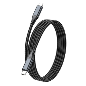 สายชาร์จเร็ว USB C to USB C 240W ทนทาน สำหรับ iPhone 17 16 15 Samsung S25 Switch 2 iPad แล็ปท็อป - Product Image 1