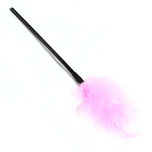 Juguetes temáticos para adultos SM Feather Flap Doble cabeza Paleta de cuero de doble propósito Nalgadas y flirteo Accesorios de rendimiento para parejas - Product Image 2