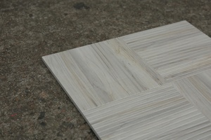 Giá Rẻ Giá Antique 400x400 mét đất nung màu đỏ và màu xám mộc mạc hạt gỗ khảm Dải gốm Matt gạch - Product Image 4