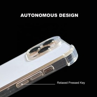 Couverture de téléphone portable antichoc 2d Transparent Sublimation coque de téléphone vierge pour Iphone 12 13 15 14 Pro Max