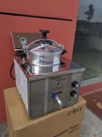 Friteuse à pression pour poulet, petit format, prix d'usine, cuisson de Style KFC, à vendre