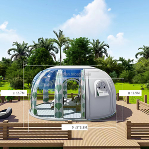 Dôme igloo tente star house étoilé hôtel restaurant tente chambre extérieur jardin polycarbonate durable tente - Product Image 1