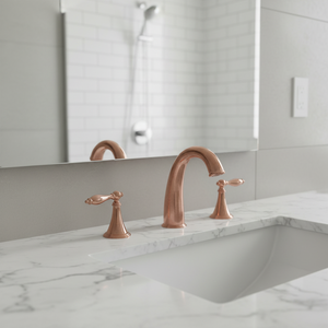 <span class=keywords><strong>Miscelatore</strong></span> per <span class=keywords><strong>lavabo</strong></span> e vasca da bagno a 2 maniglie, <span class=keywords><strong>design</strong></span> tradizionale, con valvola in ceramica - Product Image 5