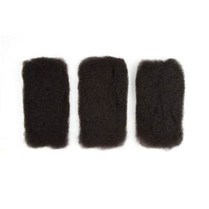 100% işlenmemiş brezilyalı bakire sapıkça toptan insan saçı uzantıları Locs için 50g Afro Kinky saç - Product Image 2