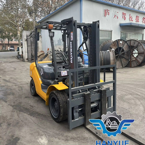 รถยกเครื่องยนต์ดีเซล FD35มือสองรถยก FD35โคโมสึรถยกสำหรับขายในเซี่ยงไฮ้ - Product Image 1