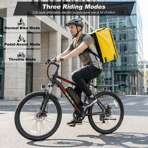 มีสินค้าพร้อมส่งดรอปชิปปิ้ง VARUN จักรยานไฟฟ้าออฟโรด 24 นิ้ว 350W 32 กม./ชม. ระยะทาง 50 กม. สำหรับการขับขี่วันหยุดสุดสัปดาห์ ผู้ชาย สหรัฐอเมริกา 3-7 วัน - Product Image 6