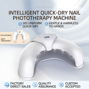 Uv Nail <b>Lamp</b> 365Nm Fast Curing <b>With</b> Digital <b>Timer</b> For Gel Polish Drying - Product Image 1