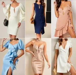 Vestidos Casuales Surtidos al por Mayor para Mujer, Nuevos, en Lote, con Tiempo de Entrega de Muestra de 7 Días, Origen China - Product Image 2