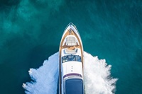 Yacht en aluminium de qualité supérieure de 17 m (46 pieds) avec 3 couches de coque, bateau de luxe