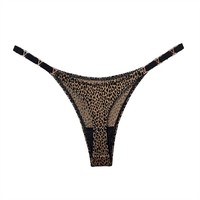 XIANGYU Sportwear Sexy métal grande taille T pantalon taille basse slips Gym Fitness sport strass sans couture string pour les femmes