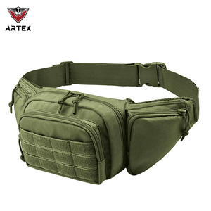 กระเป๋าคาดเอวแบบยุทธวิธี  วัสดุไนลอน  ระบบโมลล์  สำหรับใส่โทรศัพท์มือถือ  เหมาะสำหรับการล่าสัตว์ ปีนเขา และตั้งแคมป์ - Product Image 1