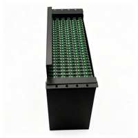 Coffret de distribution optique (ODF) 19 pouces à 12, 48 ou 96 ports, montable en rack, avec SC/APC