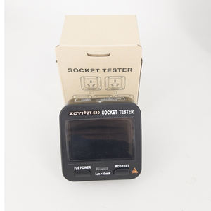 EU UK US Stekker <span class=keywords><strong>Circuit</strong></span> <span class=keywords><strong>Tester</strong></span> Open Aarde Hete Neutrale Omgekeerde Indicator Stopcontact <span class=keywords><strong>Tester</strong></span> met LED Display - Product Image 6